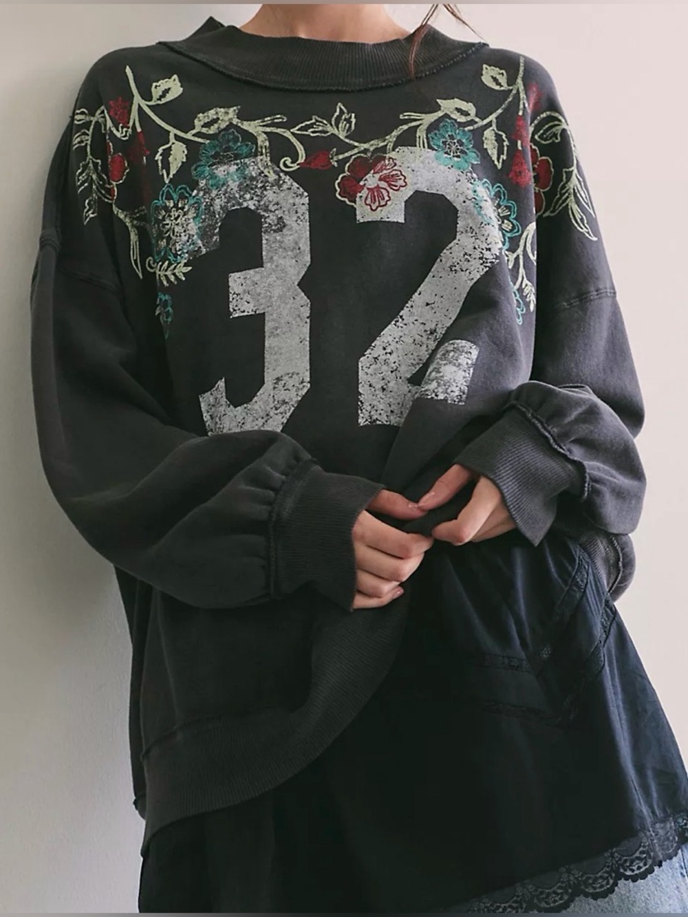 We The Free Palm Spring Turtleneck Graphic Pullover + A GIFT 🎁